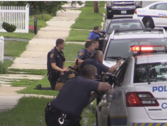 Allentown Police surround house